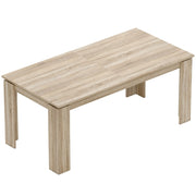 Tavolo da pranzo - estraibile da 180 a 260 cm - per 6-10 persone - legno
