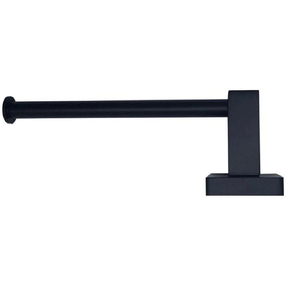 Trade Shop - Portasciugamano Carta Muro Supporto Cucina Acciaio Portasalviette Bagno Organizer -