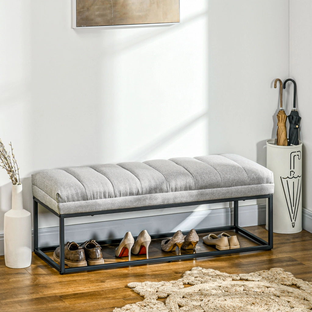 Letto imbottito con testiera ¨C Minimal ¨C rosa e nero, struttura in metallo