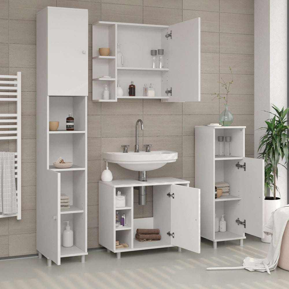 Vicco Mobile sottolavabo per bagno Bianco 60 x 54 cm