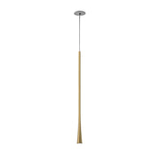 Lampada a Sospensione ad Incasso DAFNE SG/I 7W LED 3000K 213lm in Alluminio Oro Satinato - Design Moderno ed Elegante per Interni