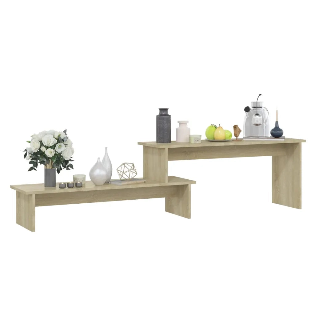 Mobile Porta TV Rovere Sonoma 180x30x43 cm in Truciolato cod mxl 13086