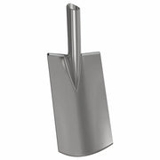 Testa di Pala Argento 43 x 17 cm Acciaio verniciato a polvere CFW2771850