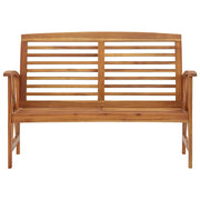 Panchina da Giardino | Panca da Giardino 119 cm in Legno Massello d'Acacia
