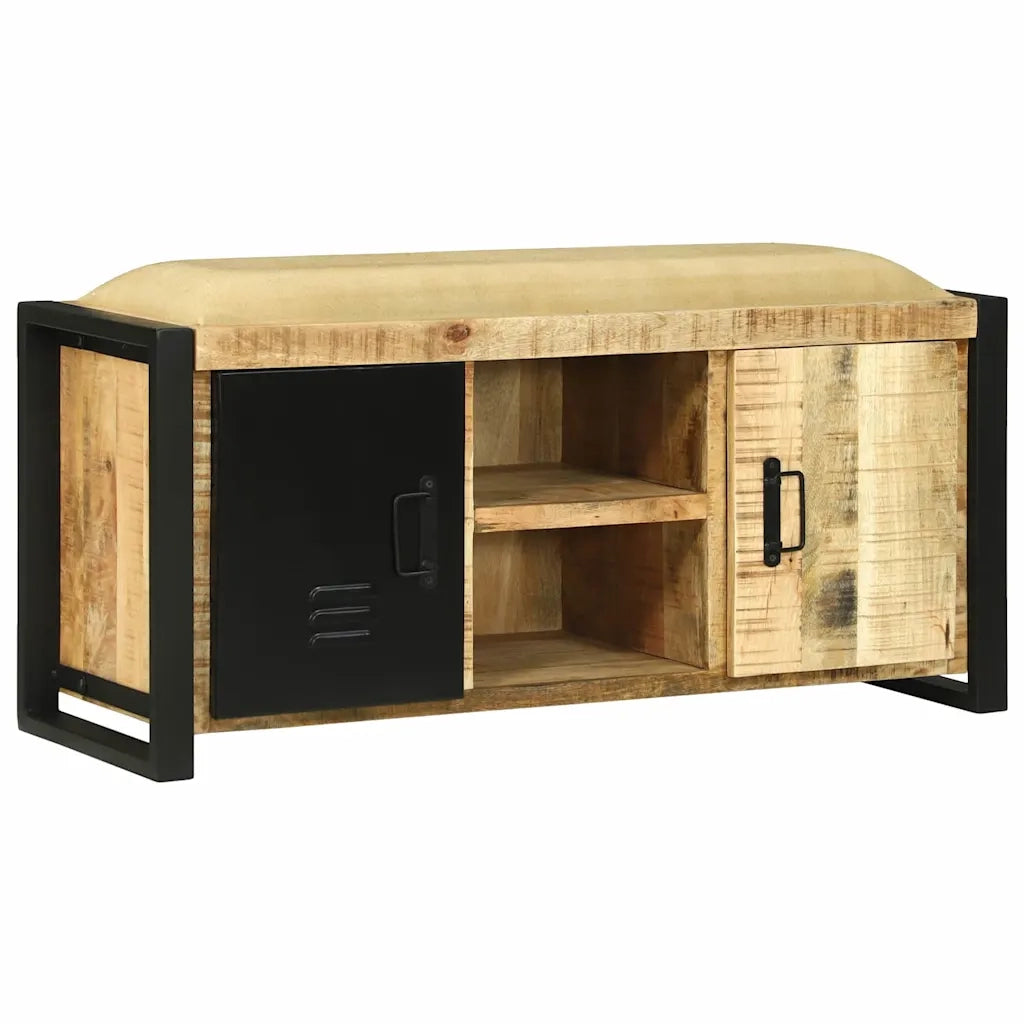 Armadio Panchina Marrone Legno massello di mango 4013617