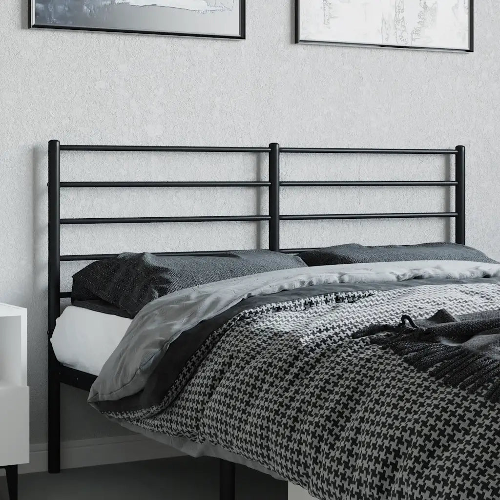 Testiera di Ricambio in Metallo Nero 160 cm 352354