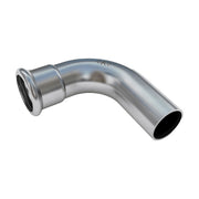 RACCORDO CURVO A 90° A PRESSARE MASCHIO FEMMINA IN ACCIAIO INOX SERIE PRESS INOX 316L - Ã18  - CEX