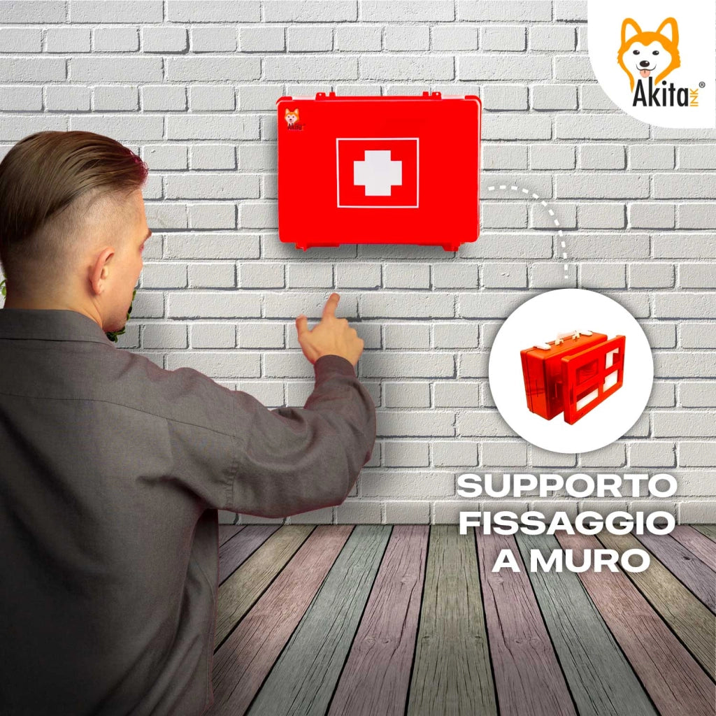 Akitaink Cassetta Pronto Soccorso Allegato 2 DM388