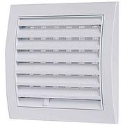 GRIGLIA DI AERAZIONE CON DOSATORE IMB. TONDO mm 190x190 - imb. Ø 150 mm