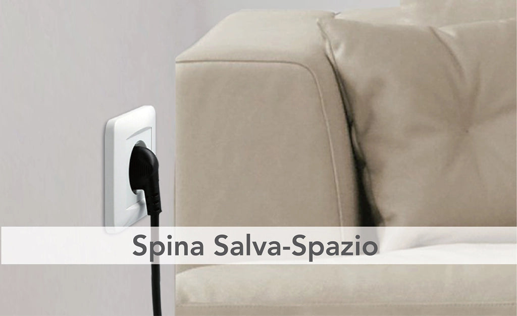 Multipresa con Interruttore 1 Schuko + 2 BIVAL.10 16A 62023 Electraline
