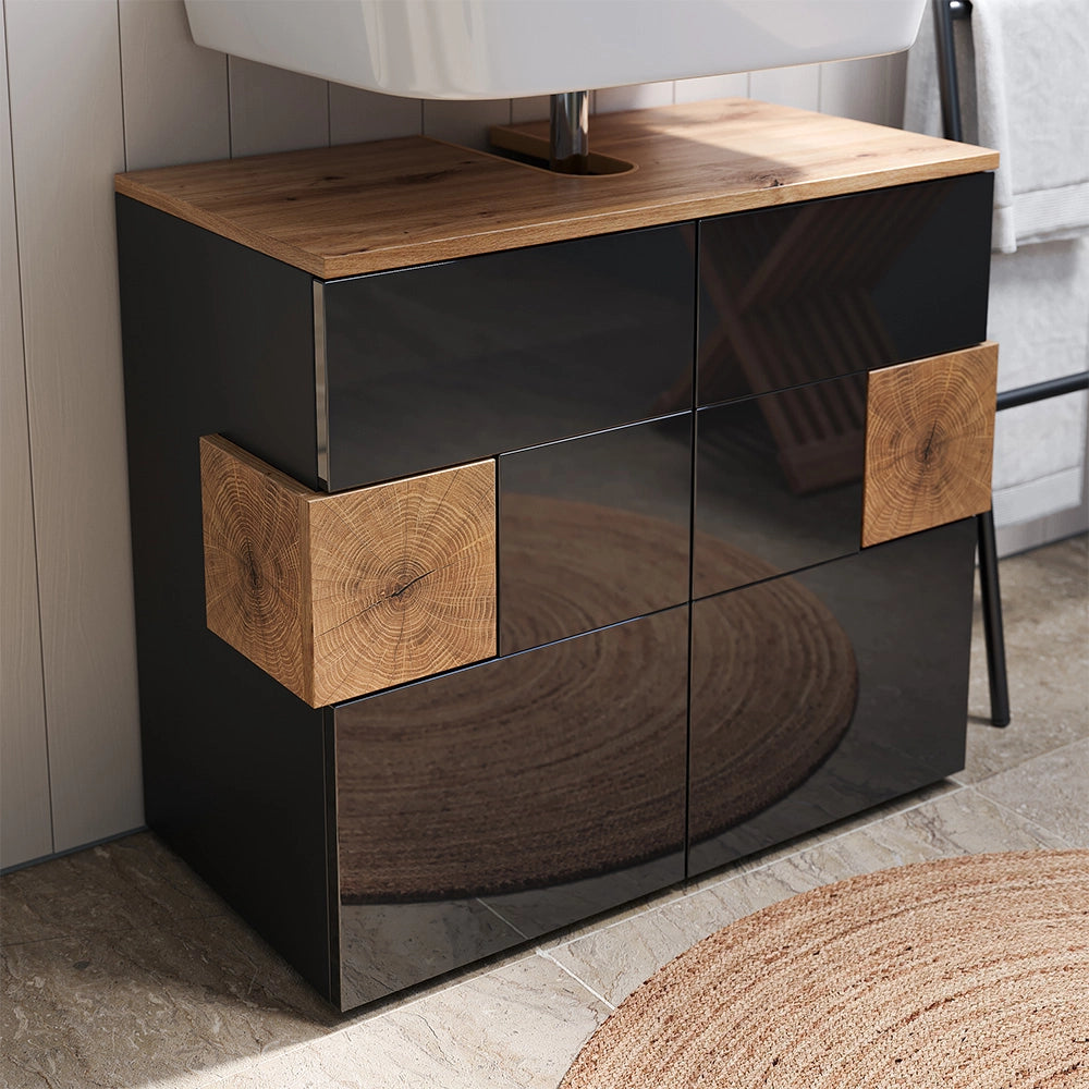 Vicco Mobile sottolavabo per bagno Antracite 73.1 x 64 cm
