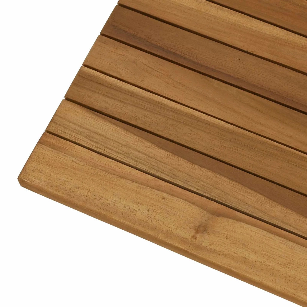 Piano del tavolo 60 x 60 x 3,5 cm Quadrato Legno di teak solido 42033145