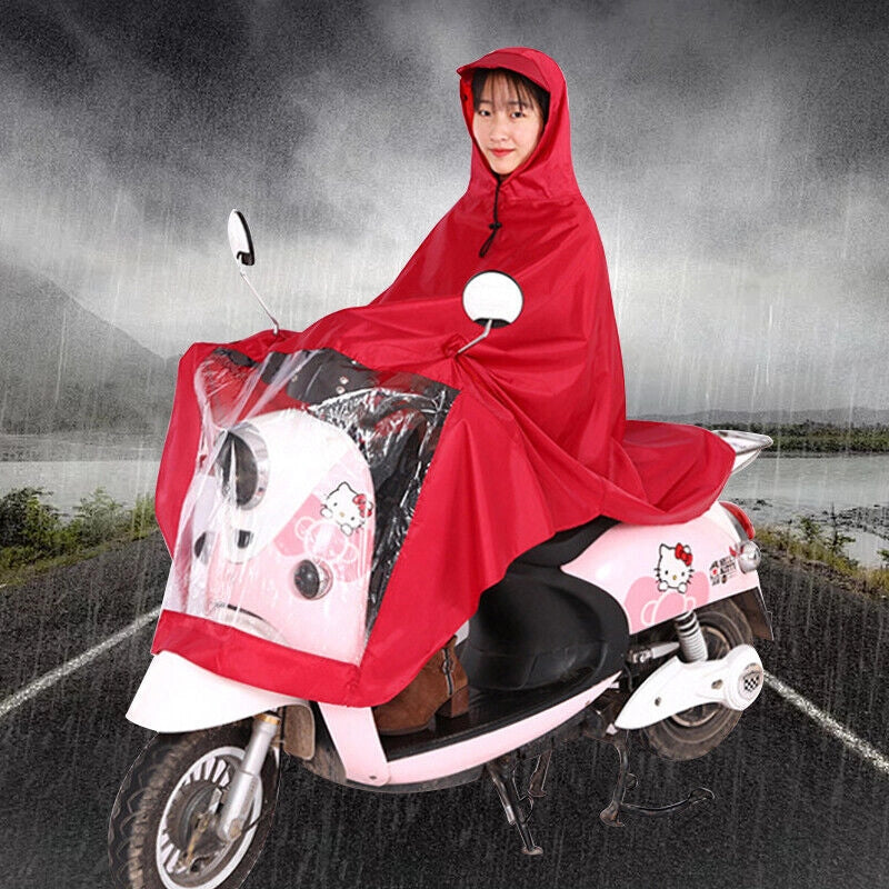 Poncho Impermeabile per Scooter Elettrico ¨C Xylo ¨C Universale con Cappuccio