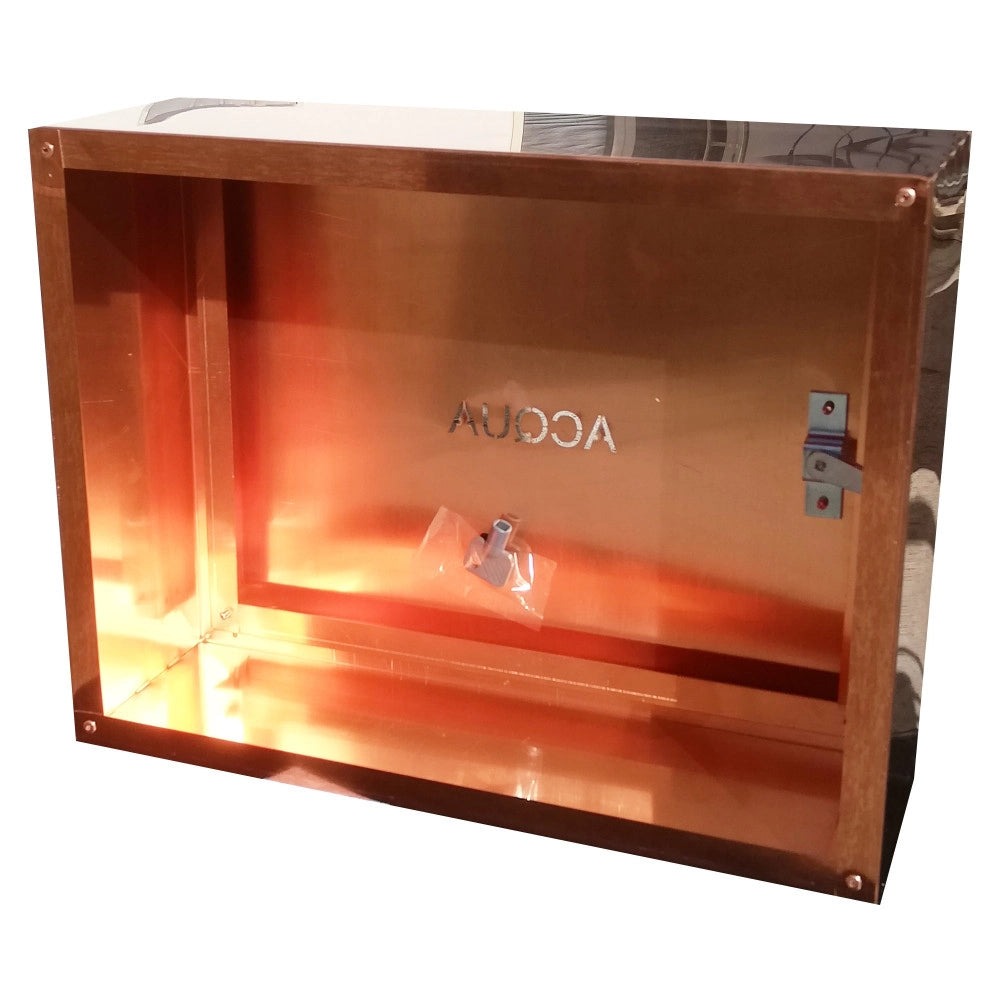 Cassetta cassonetto contenitore rame per contatore acqua, scegli se  h 40 x l 55 x p 20cm