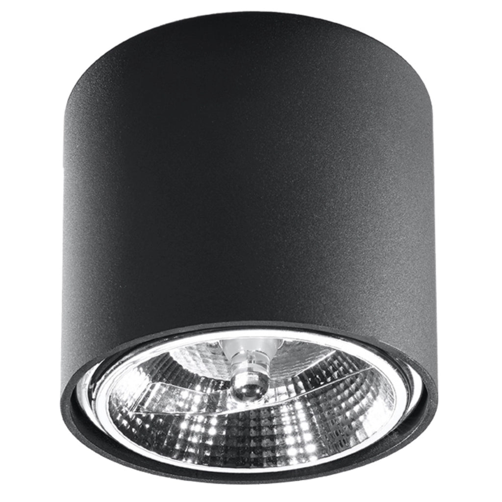 Faretto soffitto CILANO Pure Lume nero GU10 40W IP20