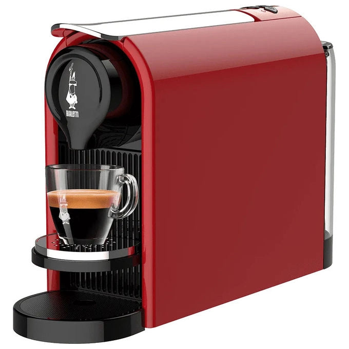 Bialetti 098150550-NP Gioia Macchina da caffe' Capsule 0,5 L 20 bar 1200 W Flow Meter Thermoblock colore Rosso