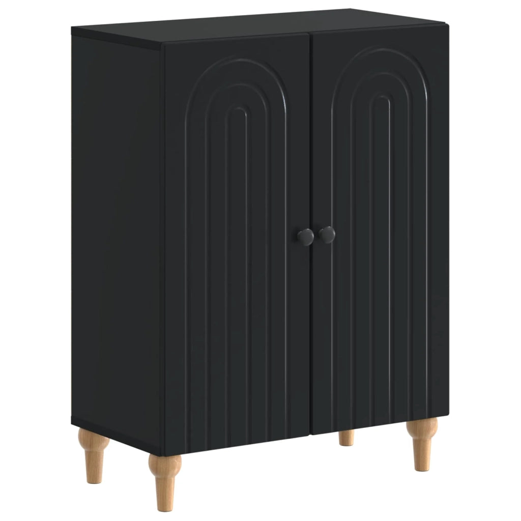 Set di armadietti da bagno in 3 pezzi ALKMAAR Nero 3417424