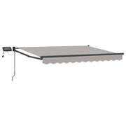 Tenda da Sole | Tenda retrattile manuale con LED 3 x 2,5 m