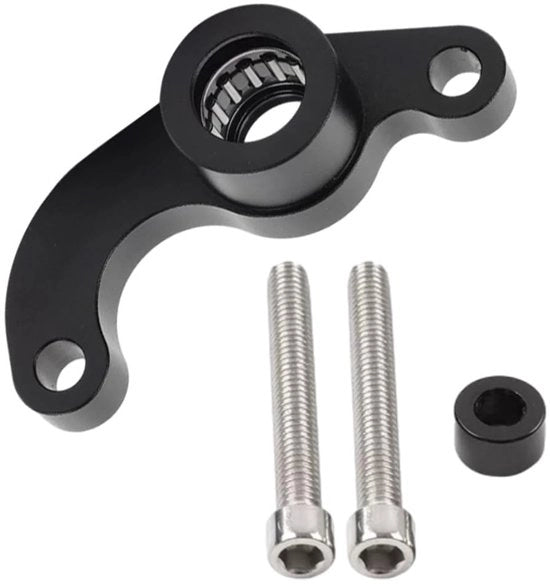 Stabilizzatore di Cambio - Lega di Alluminio - Compatibile con Kawasaki Z900/Z900RS - Nero/Argento - Set a 1 - Resistente alle Sfregature - Stabilizzatore del Cambio del Pignone