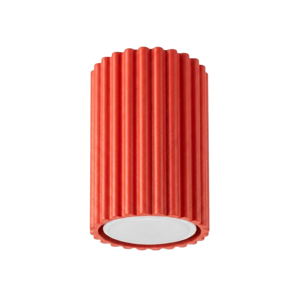 Plafoniera KARBON 10 rosso