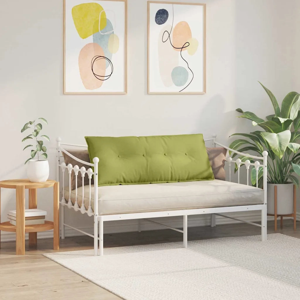 Cuscino per Schiena Verde chiaro 120 x 19 x 50 cm Tessuto