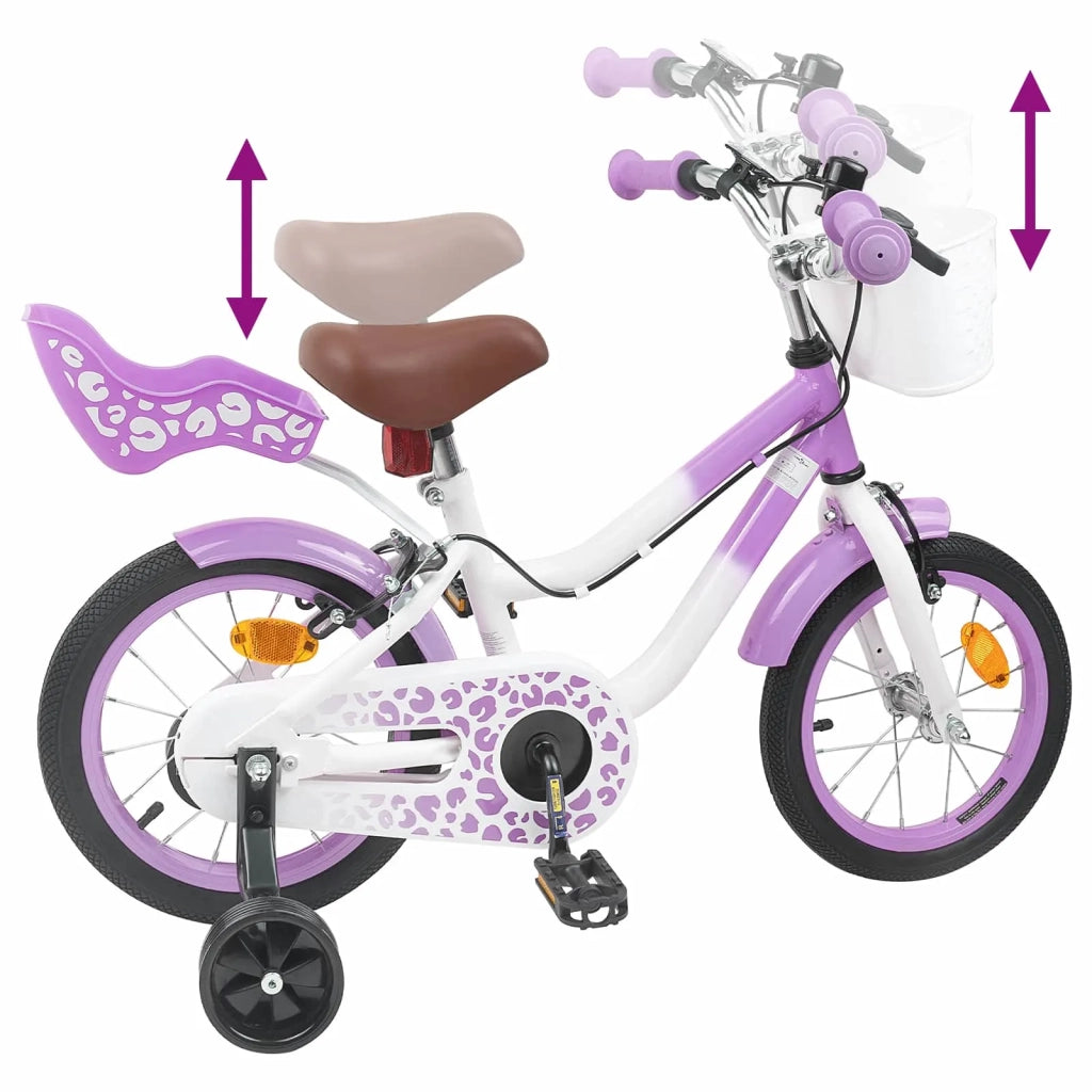 Bicicletta per Bambini 14 Pollici per bambini da 3 a 5 anni 42009603