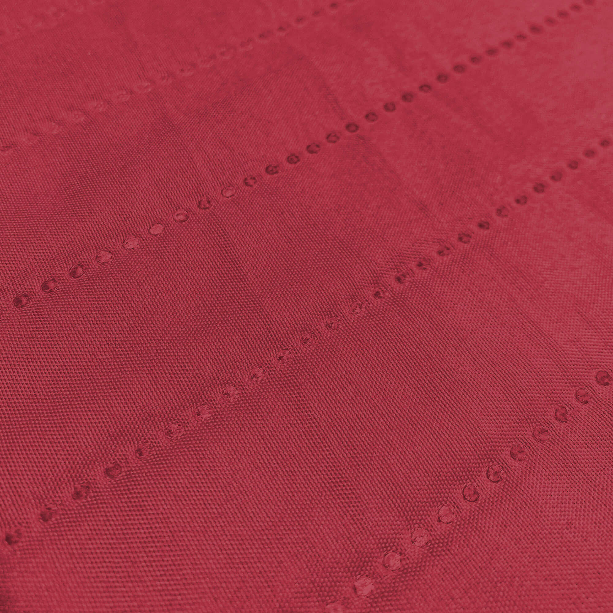 Copridivano Trapuntato con Penisola Destra Seduta 190 cm in Microfibra Bordeaux