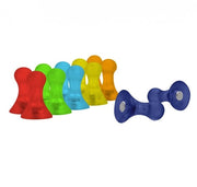 Magneetti a forma di Skittle variati piccoli (13 mm di diametro x 19 mm di altezza), pacchetto da 12, argento, 25 x 10 x 3 cm, ciascuno.
