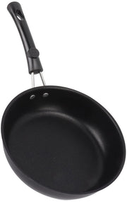 Piastra per Cottura 18 cm - Acciaio Inossidabile - Smalto Antiscivolo - Adatta per Induzione - Efficace in Termine di Energie - Facile da Pulire - Piastra per Omelette