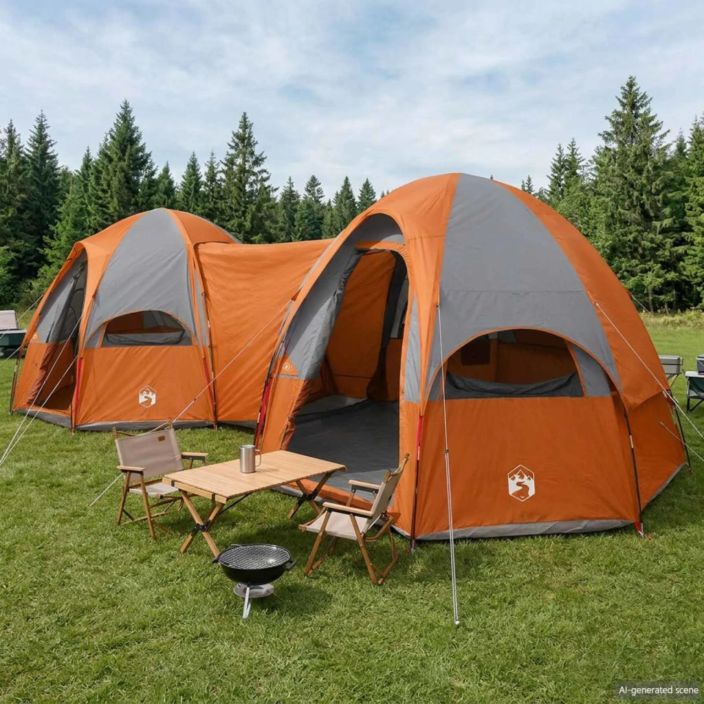 Tenda familiare con telo da pioggia resistente all'acqua 42042244