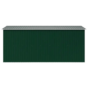 Casetta da Giardino 257x392x181 cm in Metallo Verde 143344