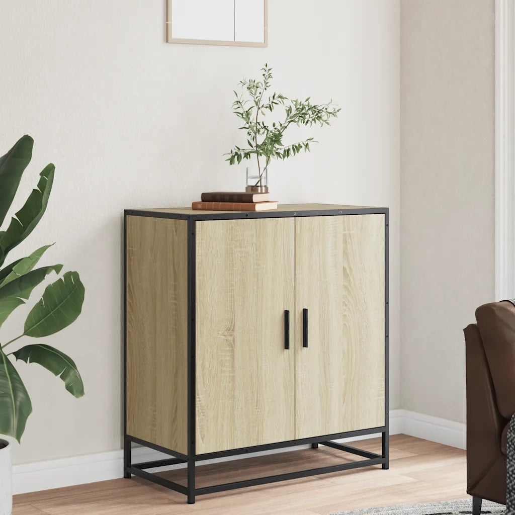 Credenza Rovere Sonoma 68x35x76 cm in Truciolato 848965