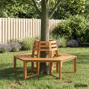 Panchina per Alberi 2 pz 160 x 140 x 86 cm 3428163