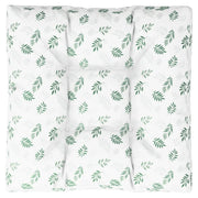 Cuscino per pallet | Cuscini per sedie con Motivo a Foglie 80x80x12 cm in Tessuto