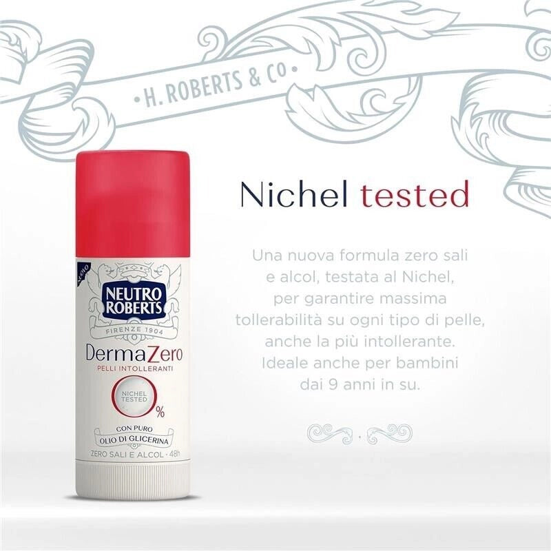 NEUTRO ROBERTS DEODORANTE STICK DERMAZERO IPOALLERGENICO 40 ML