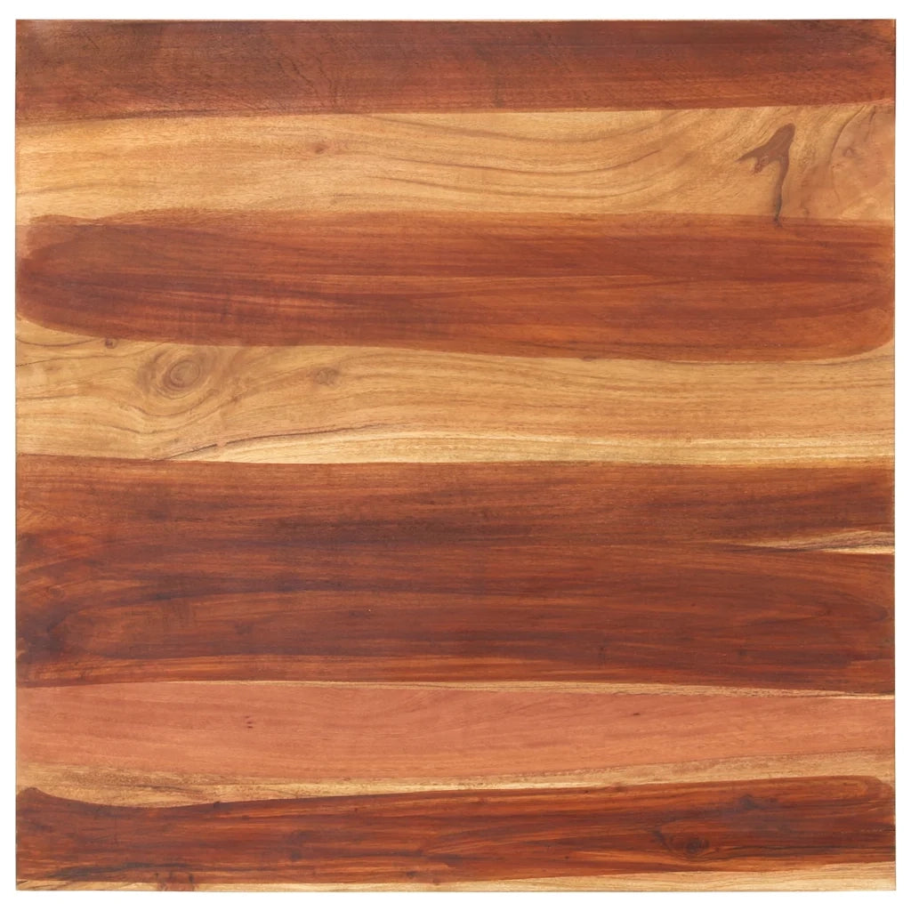 Piano Tavolo in Legno Massello di Acacia 15-16 mm 70x70 cmcod mxl 80706
