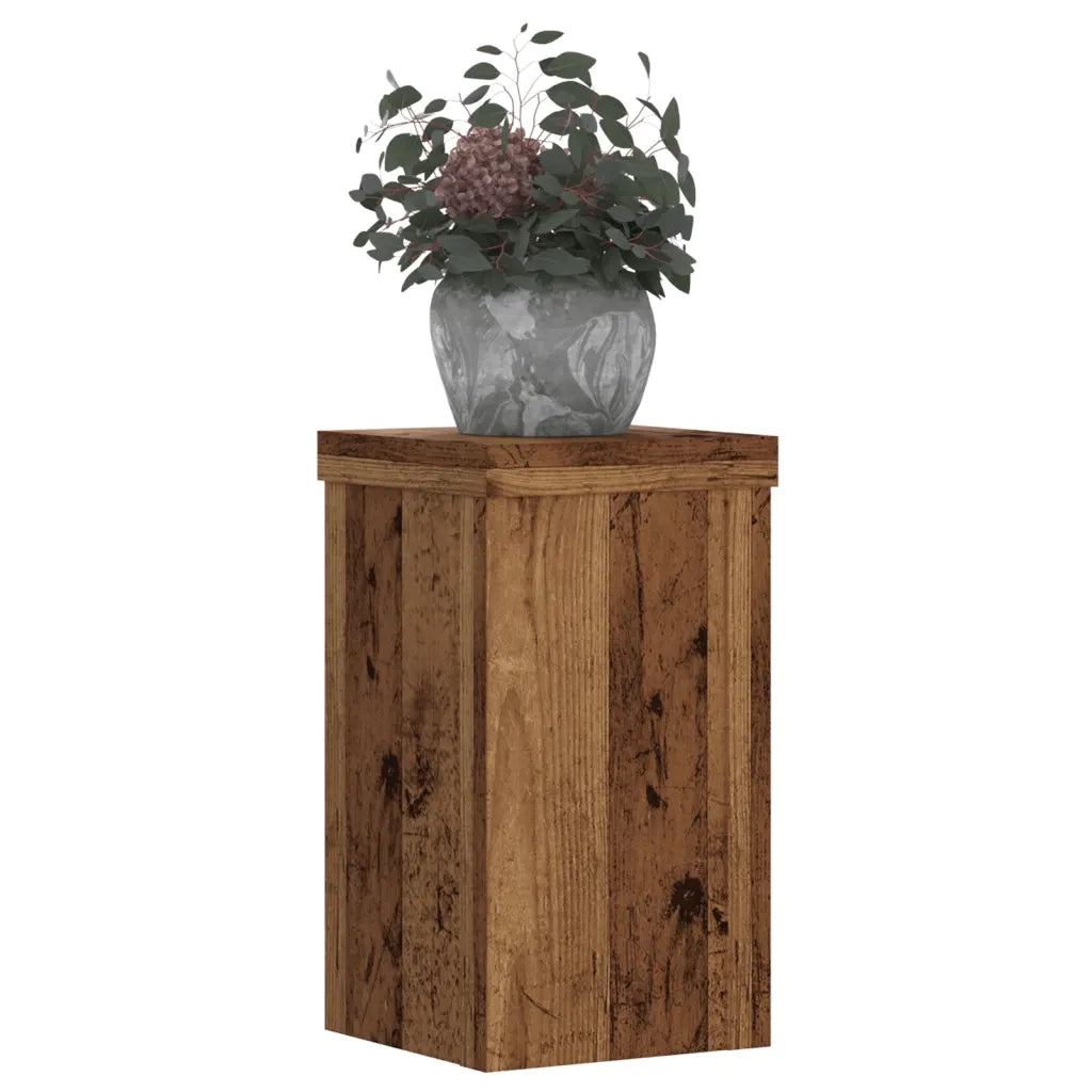 Supporti per piante | Sostegno per piante 2 pz Legno 10x10x18 cm Legno Multistrato