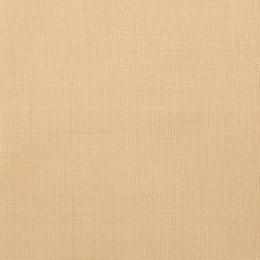 Tende in Voile con Passanti 2 pz Sabbia 140x225 cm