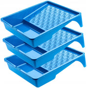 Vassoio per pittura grande KADAX 255x330 mm per rullo da pittura, set di 3 vassoi per rulli.