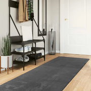 Tappeti per area HUARTE Antracite 1000 x 80 cm Poliestere