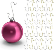 Accessori per albero di Natale - 200 Haken a forma di S - Ghiaccio e Argento - Hanger per palloni e decorazioni natalizie