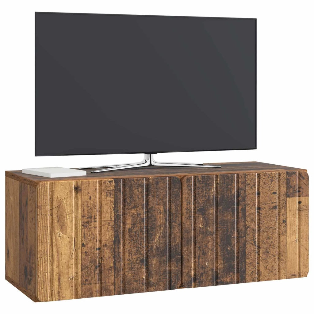 Mobile Porta TV da Muro Legno antico 78,5 x 31 x 30 cm