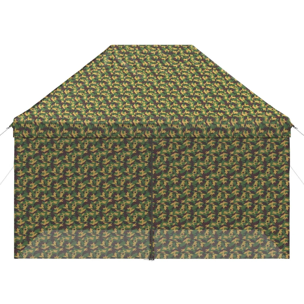 Tendone con 4 Pareti Laterali 3 x 4 m Camouflage Militare 42036826