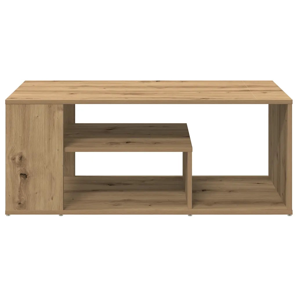 Tavolino Salotto Rovere Artigianale 100x50x40 cm in Truciolato