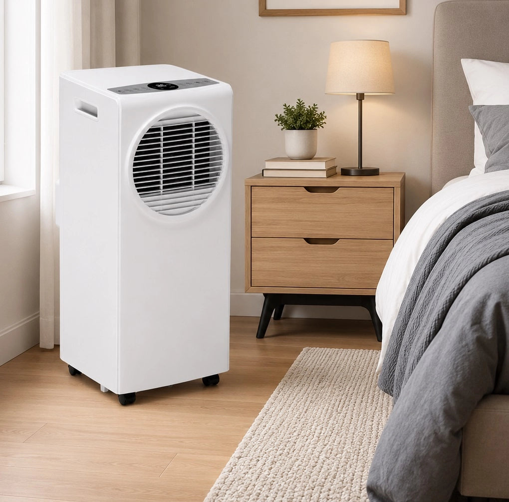 Condizionatore Portatile 9000 Btu Deumidificatore Ventilatore Telecomando Timer