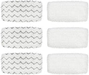 Accessori stovigati per stufe a vapore, compatibili con Bissell 1252 1132/1132K 1132P / 1132R 1132X / / / 1543T 1632 1543 1652 1530, composto da 6 pezzi.