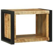 Cubo da Parete 55x35x40 cm Legno Massello di Mango