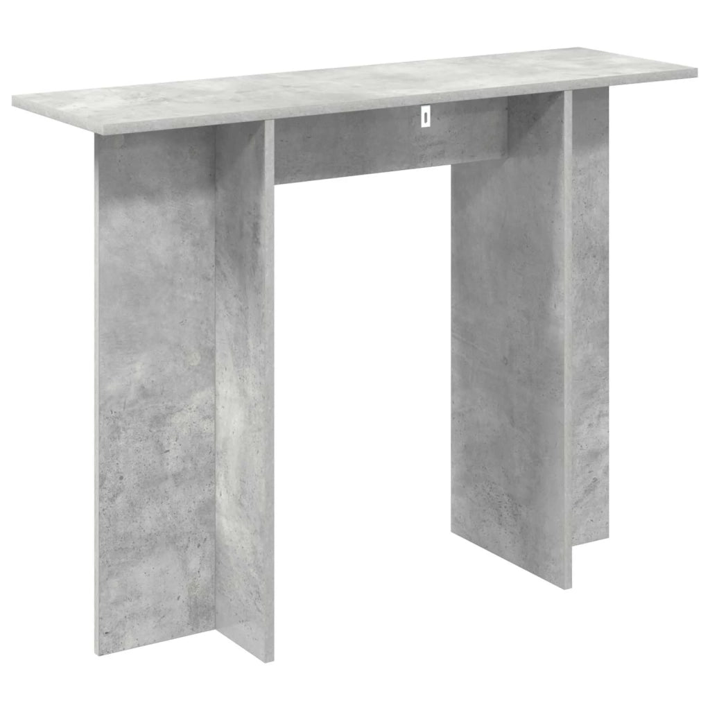 Tavolo consolle Grigio Cemento 100 x 30 x 75 cm 8001170