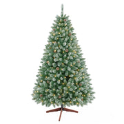 Comet - Albero di Natale con luci LED e pigne ø125x240H cm, 2000 rami