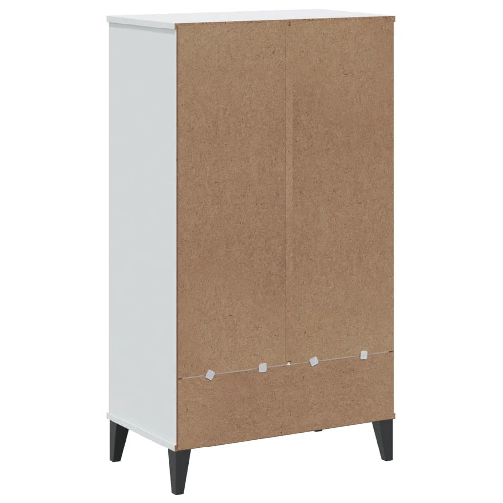 Scarpiera mobile contenitore per scarpe mobile per ingresso/corridoio/soggiorno legno ingegnerizzato bianco 02_0022119
